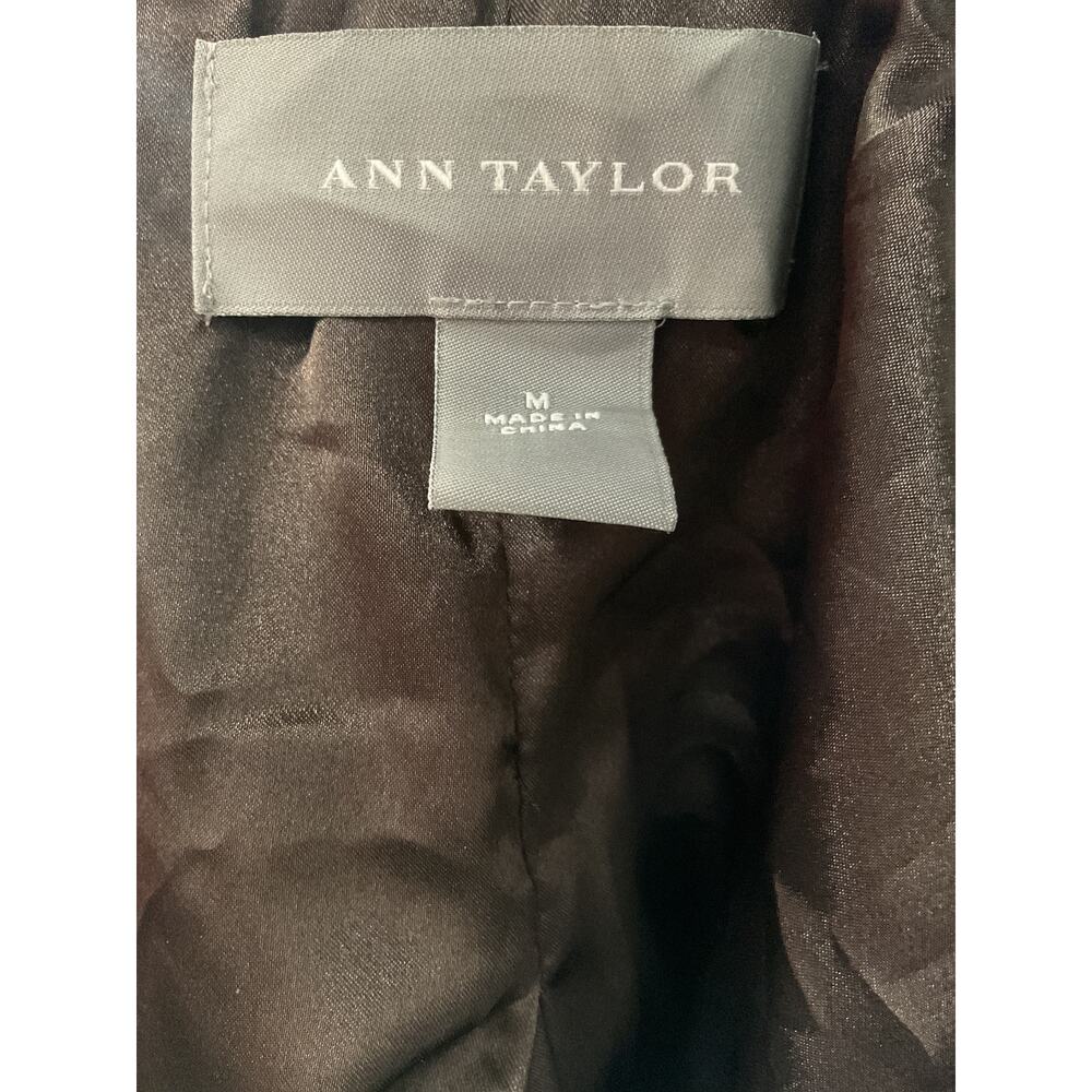 Ann Taylor Brown Basic Jacket - Size M - image 3